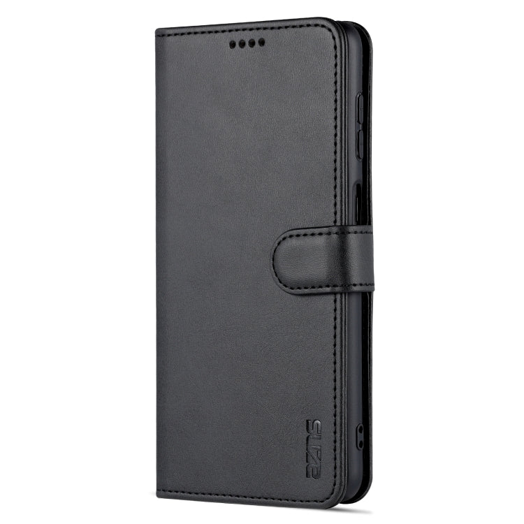 For Samsung Galaxy A13 5G AZNS Skin Feel Calf Texture Horizontal Flip Leather Phone Case