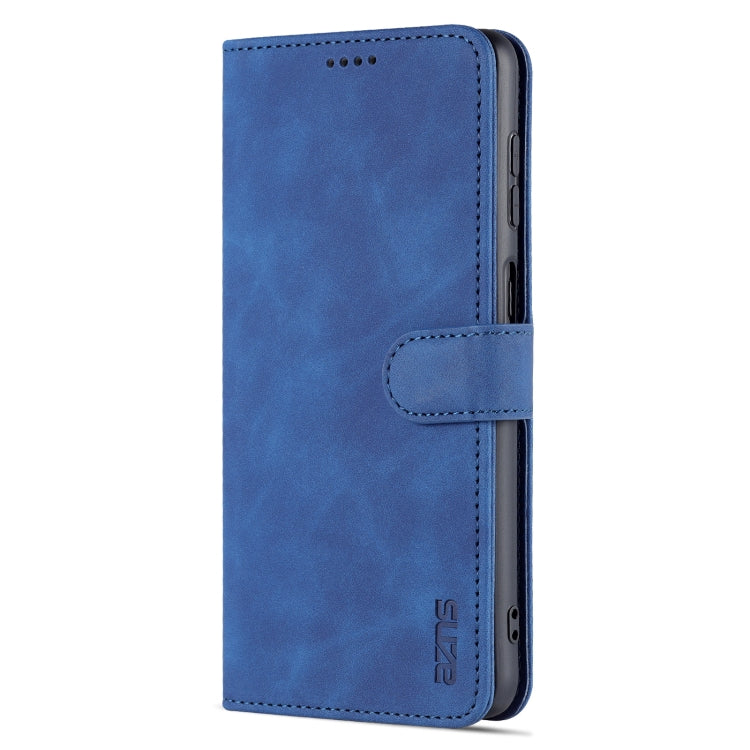 For Samsung Galaxy A13 5G AZNS Skin Feel Calf Texture Horizontal Flip Leather Phone Case