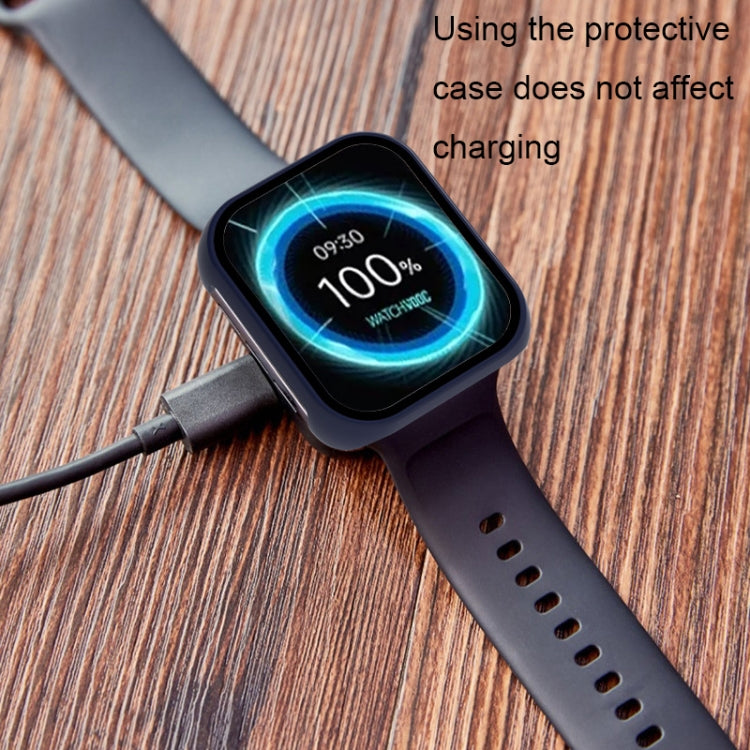 For OPPO Watch 2 42mm PC + Tempered Glass Watch Protective Case