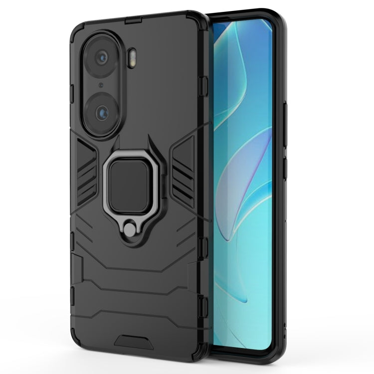 For Honor 60 Pro Shockproof PC + TPU Holder Phone Case
