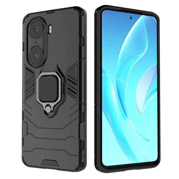 For Honor 60 Pro Shockproof PC + TPU Holder Phone Case