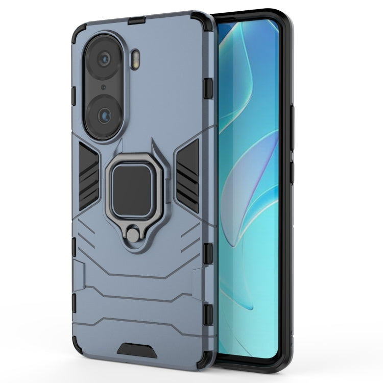 For Honor 60 Pro Shockproof PC + TPU Holder Phone Case