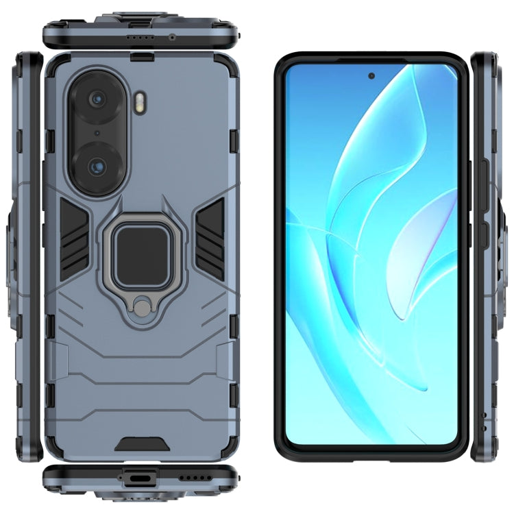 For Honor 60 Pro Shockproof PC + TPU Holder Phone Case
