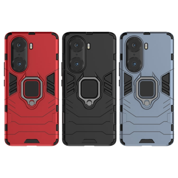 For Honor 60 Pro Shockproof PC + TPU Holder Phone Case