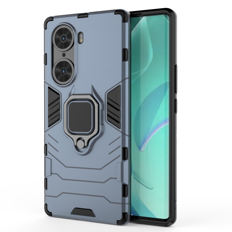 For Honor 60 Shockproof PC + TPU Holder Phone Case