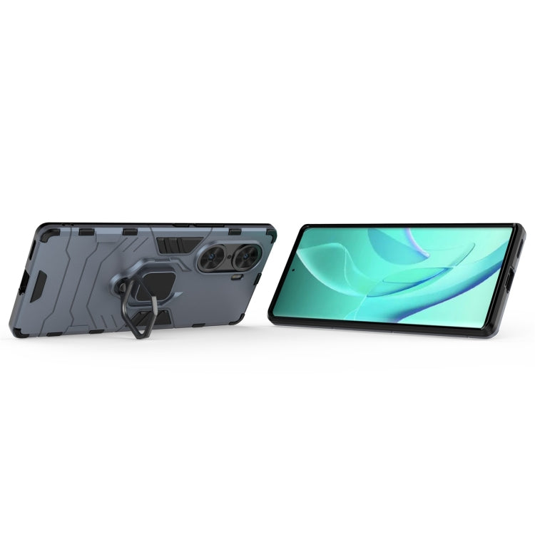 For Honor 60 Shockproof PC + TPU Holder Phone Case