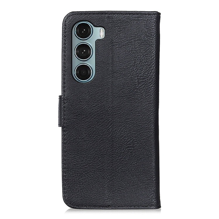 For Motorola Moto G200 5G/Edge S30 5G KHAZNEH Cowhide Texture Horizontal Flip Leather Phone Case