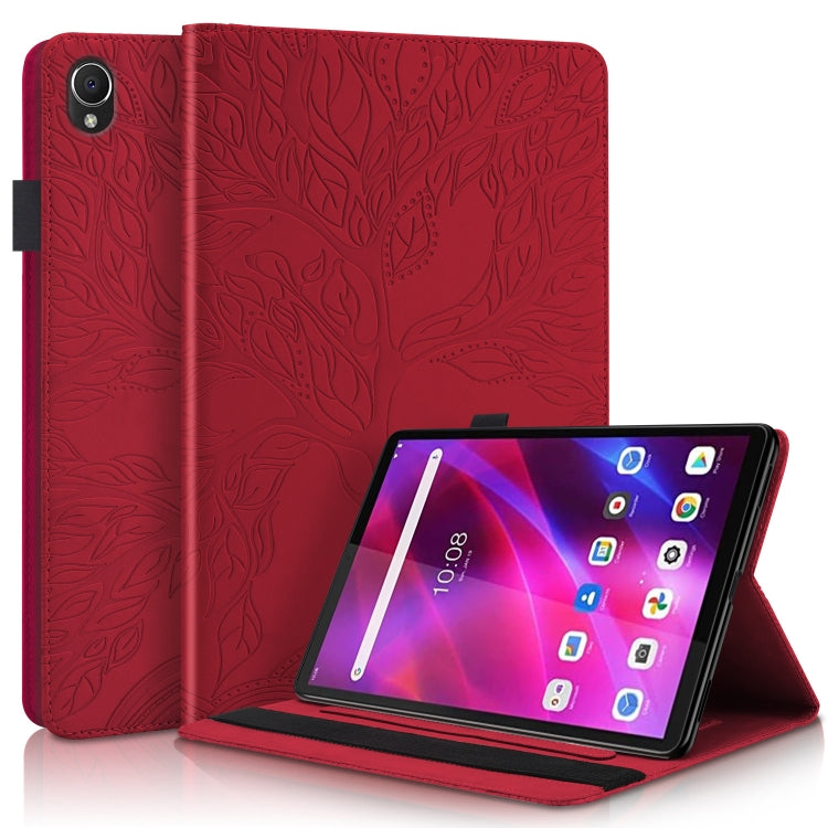 For Lenovo Tab K10 Life Tree Series Leather Tablet Case