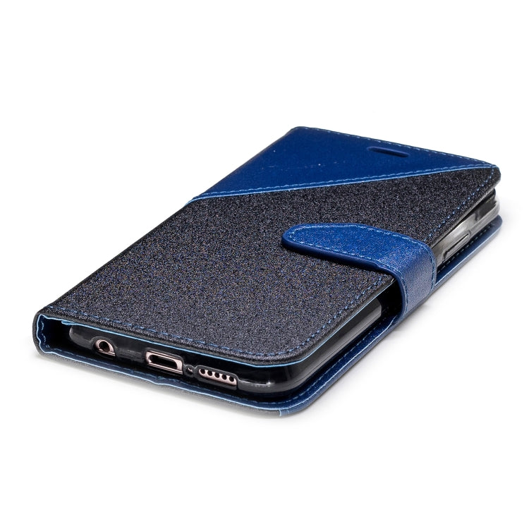 For Huawei P20 Lite Matching Color Frosted Texture Horizontal Flip PU Leather Case with Holder & Card Slots & Lanyard