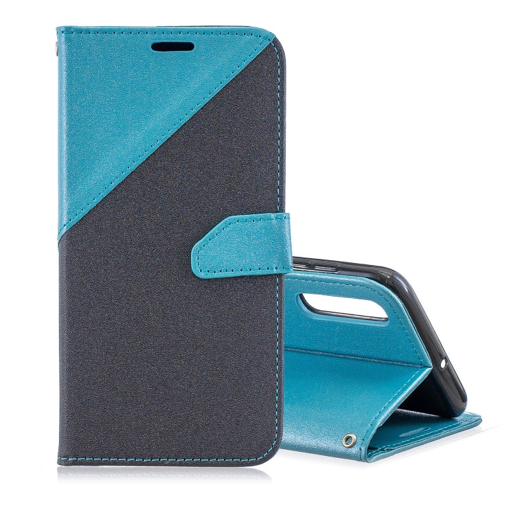 For Huawei P30 Matching Color Frosted Texture Horizontal Flip PU Leather Case with Holder & Card Slots & Lanyard