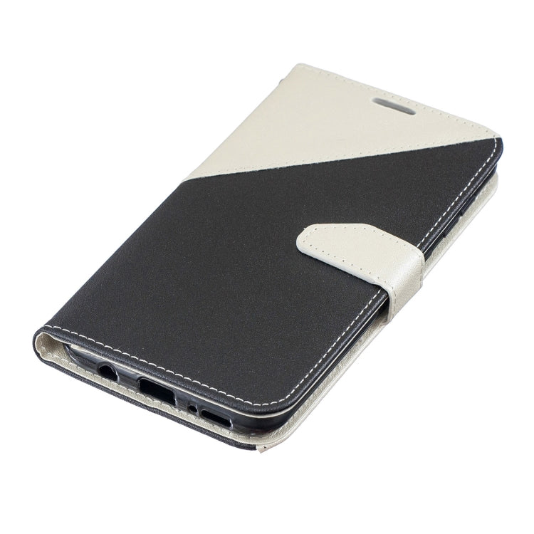 For Huawei P30 Matching Color Frosted Texture Horizontal Flip PU Leather Case with Holder & Card Slots & Lanyard