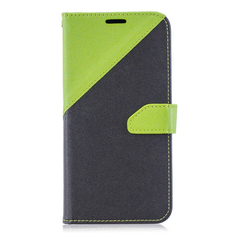 For Huawei P30 Matching Color Frosted Texture Horizontal Flip PU Leather Case with Holder & Card Slots & Lanyard