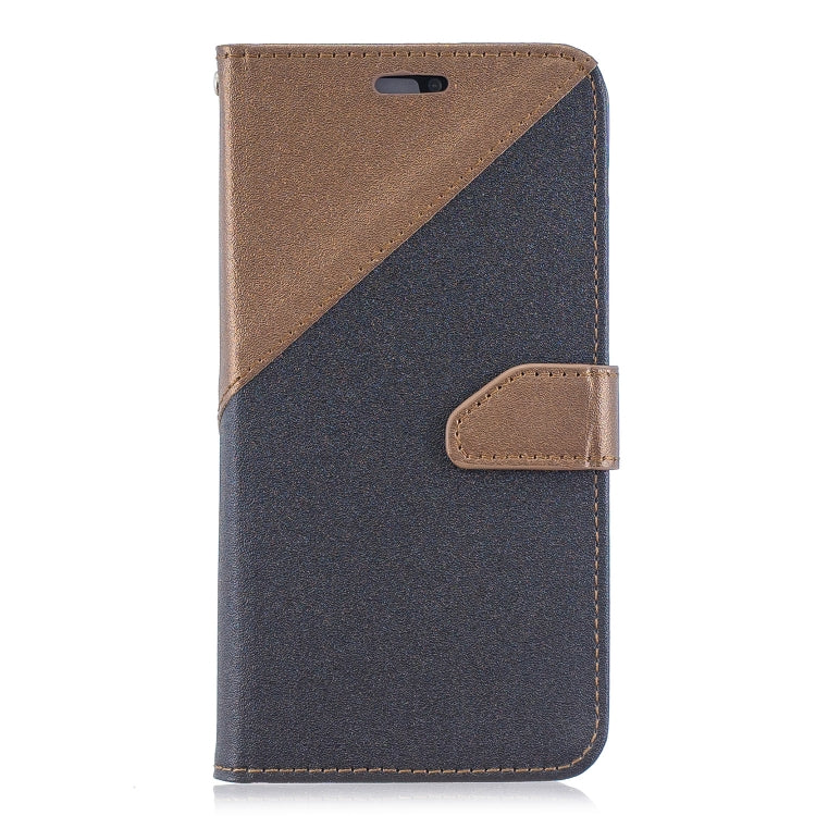 For Huawei P30 Lite Matching Color Frosted Texture Horizontal Flip PU Leather Case with Holder & Card Slots & Lanyard