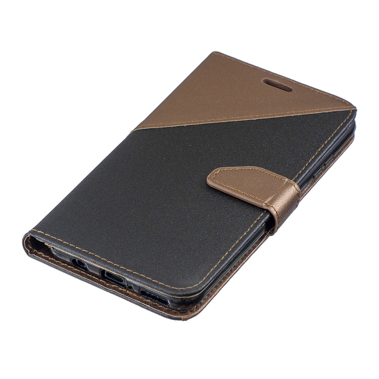 For Huawei P30 Lite Matching Color Frosted Texture Horizontal Flip PU Leather Case with Holder & Card Slots & Lanyard