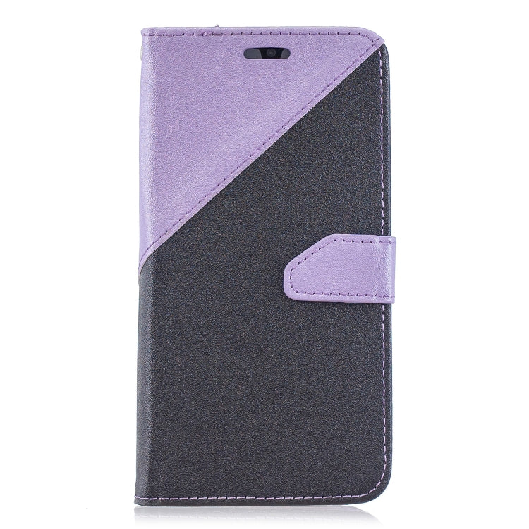 For Huawei P30 Lite Matching Color Frosted Texture Horizontal Flip PU Leather Case with Holder & Card Slots & Lanyard
