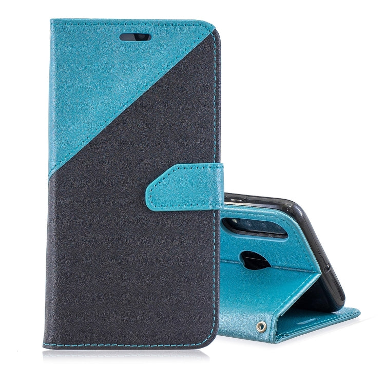 For Huawei P30 Lite Matching Color Frosted Texture Horizontal Flip PU Leather Case with Holder & Card Slots & Lanyard