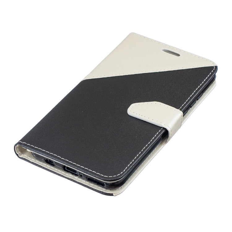 For Huawei P30 Lite Matching Color Frosted Texture Horizontal Flip PU Leather Case with Holder & Card Slots & Lanyard