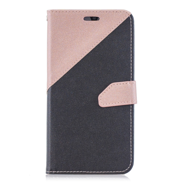 For Huawei P30 Lite Matching Color Frosted Texture Horizontal Flip PU Leather Case with Holder & Card Slots & Lanyard