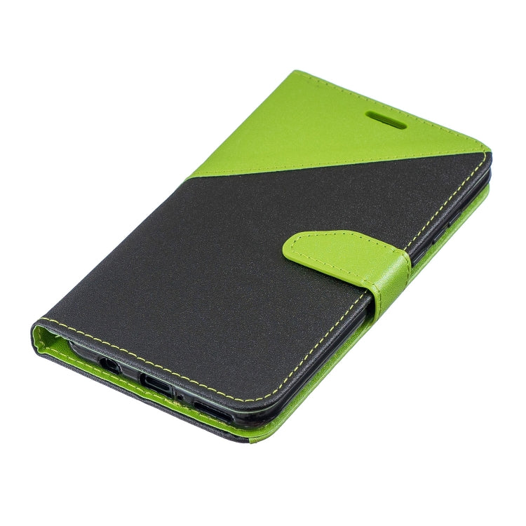 For Huawei P30 Lite Matching Color Frosted Texture Horizontal Flip PU Leather Case with Holder & Card Slots & Lanyard