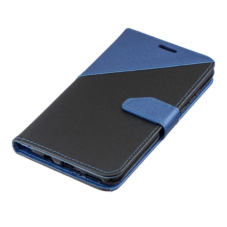 For Huawei P30 Lite Matching Color Frosted Texture Horizontal Flip PU Leather Case with Holder & Card Slots & Lanyard