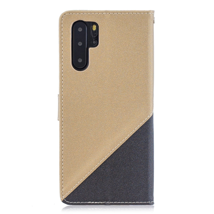 For Huawei P30 Pro Matching Color Frosted Texture Horizontal Flip PU Leather Case with Holder & Card Slots & Lanyard