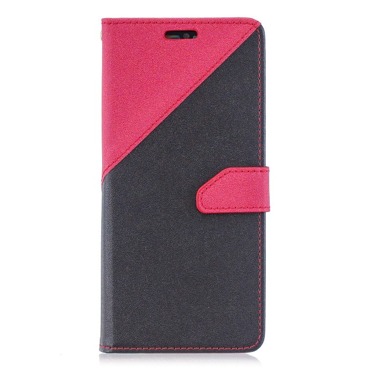For Huawei P30 Pro Matching Color Frosted Texture Horizontal Flip PU Leather Case with Holder & Card Slots & Lanyard