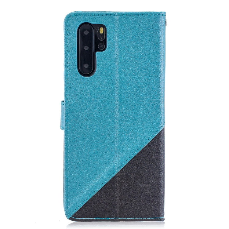 For Huawei P30 Pro Matching Color Frosted Texture Horizontal Flip PU Leather Case with Holder & Card Slots & Lanyard