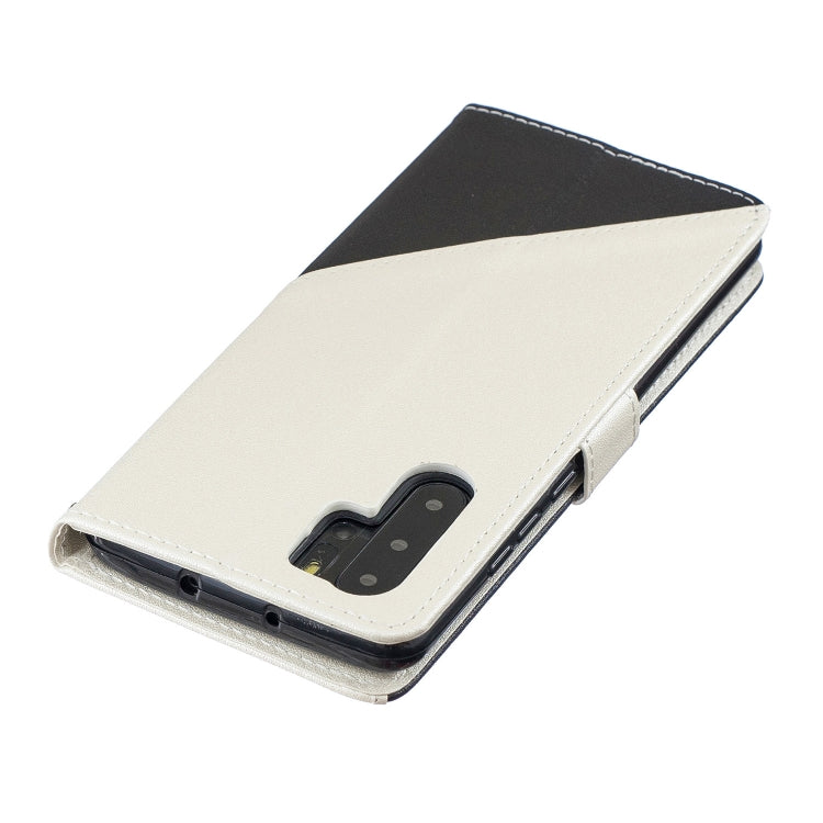For Huawei P30 Pro Matching Color Frosted Texture Horizontal Flip PU Leather Case with Holder & Card Slots & Lanyard