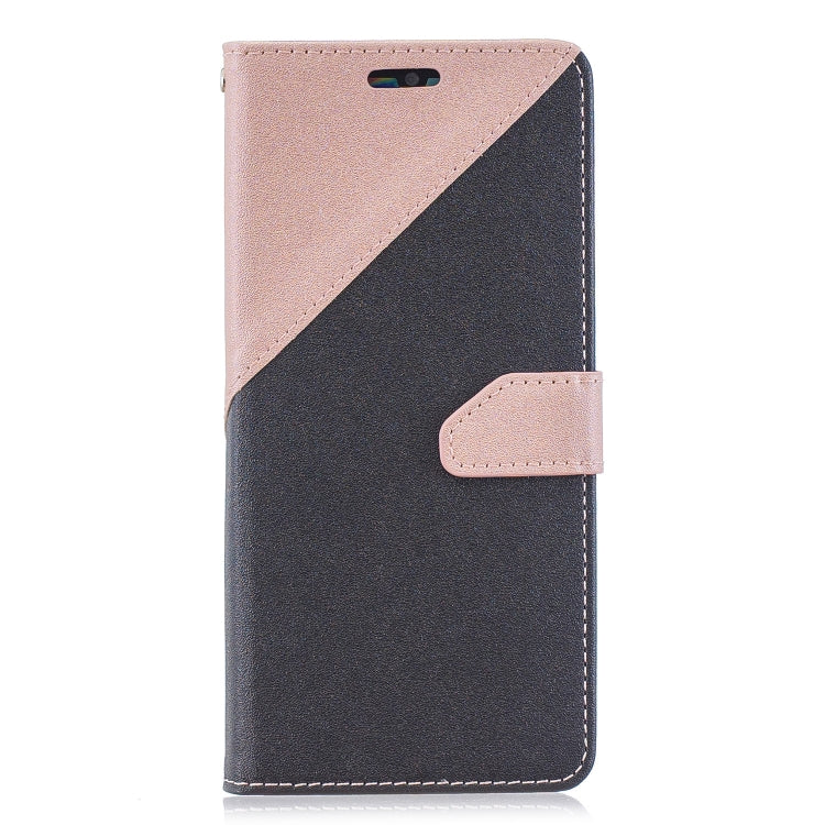 For Huawei P30 Pro Matching Color Frosted Texture Horizontal Flip PU Leather Case with Holder & Card Slots & Lanyard