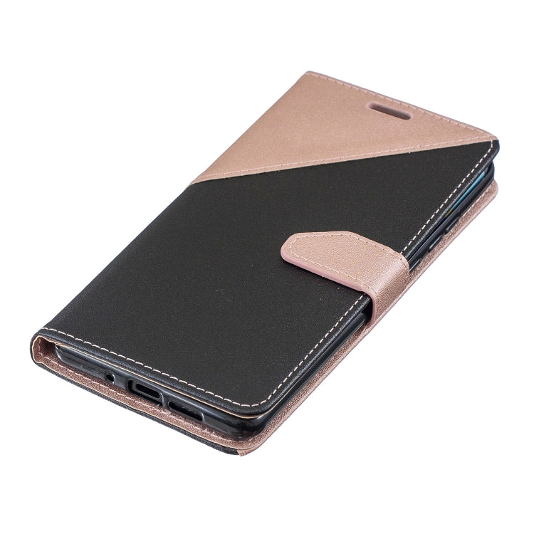 For Huawei P30 Pro Matching Color Frosted Texture Horizontal Flip PU Leather Case with Holder & Card Slots & Lanyard