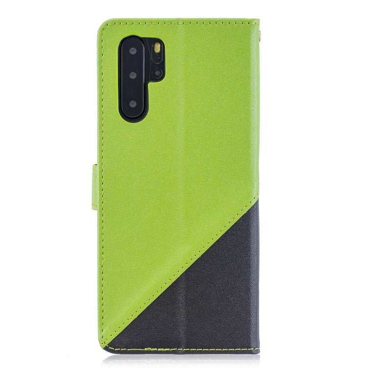 For Huawei P30 Pro Matching Color Frosted Texture Horizontal Flip PU Leather Case with Holder & Card Slots & Lanyard