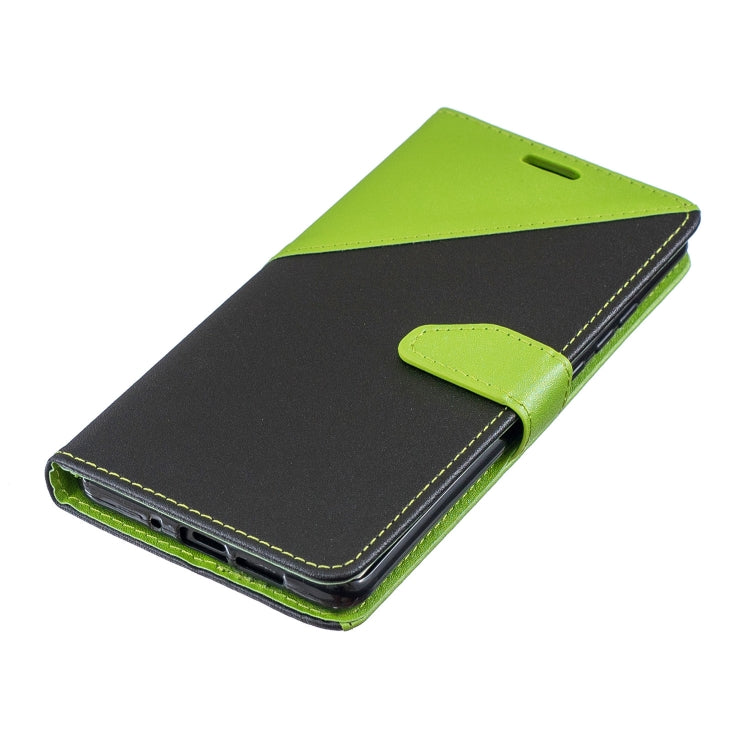 For Huawei P30 Pro Matching Color Frosted Texture Horizontal Flip PU Leather Case with Holder & Card Slots & Lanyard