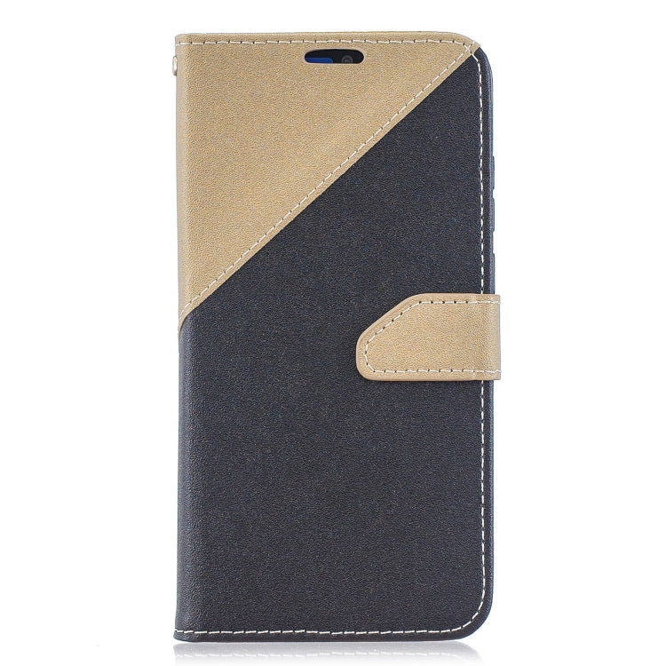 For Huawei Y6ï¼ˆ2019ï¼‰ Matching Color Frosted Texture Horizontal Flip PU Leather Case with Holder & Card Slots & Lanyard