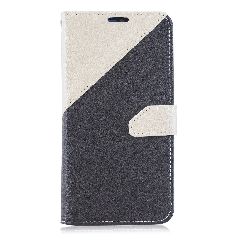For Huawei Y6ï¼ˆ2019ï¼‰ Matching Color Frosted Texture Horizontal Flip PU Leather Case with Holder & Card Slots & Lanyard