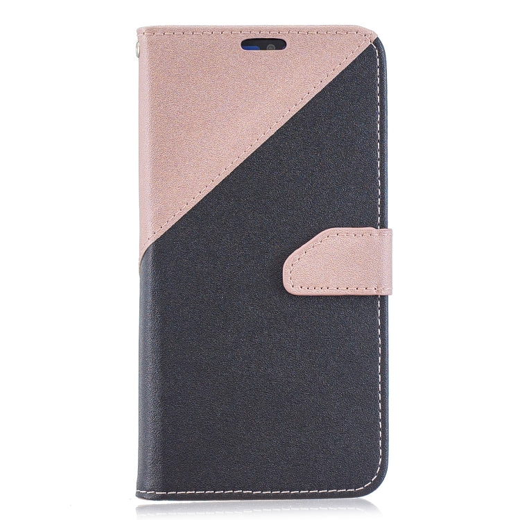 For Huawei Y6ï¼ˆ2019ï¼‰ Matching Color Frosted Texture Horizontal Flip PU Leather Case with Holder & Card Slots & Lanyard