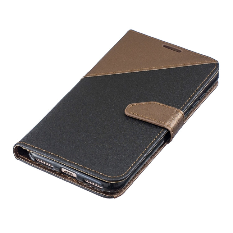 For  Huawei Y9ï¼ˆ2019ï¼‰ Matching Color Frosted Texture Horizontal Flip PU Leather Case with Holder & Card Slots & Lanyard