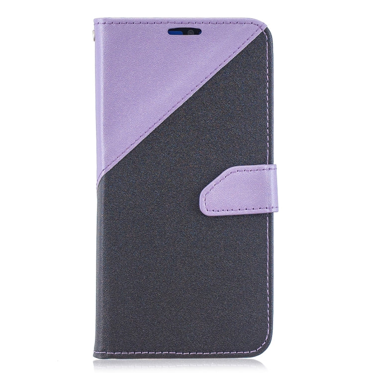 For  Huawei Y9ï¼ˆ2019ï¼‰ Matching Color Frosted Texture Horizontal Flip PU Leather Case with Holder & Card Slots & Lanyard