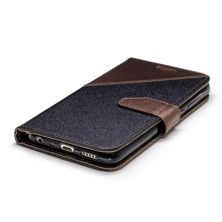 For Huawei Lmagine 7S Matching Color Frosted Texture Horizontal Flip PU Leather Case with Holder & Card Slots & Lanyard