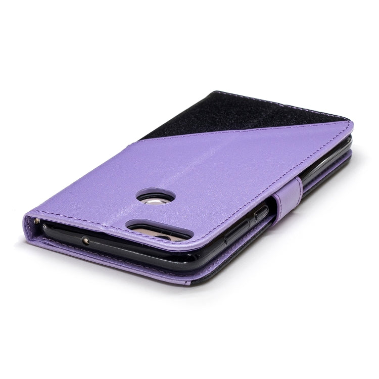 For Huawei Lmagine 7S Matching Color Frosted Texture Horizontal Flip PU Leather Case with Holder & Card Slots & Lanyard
