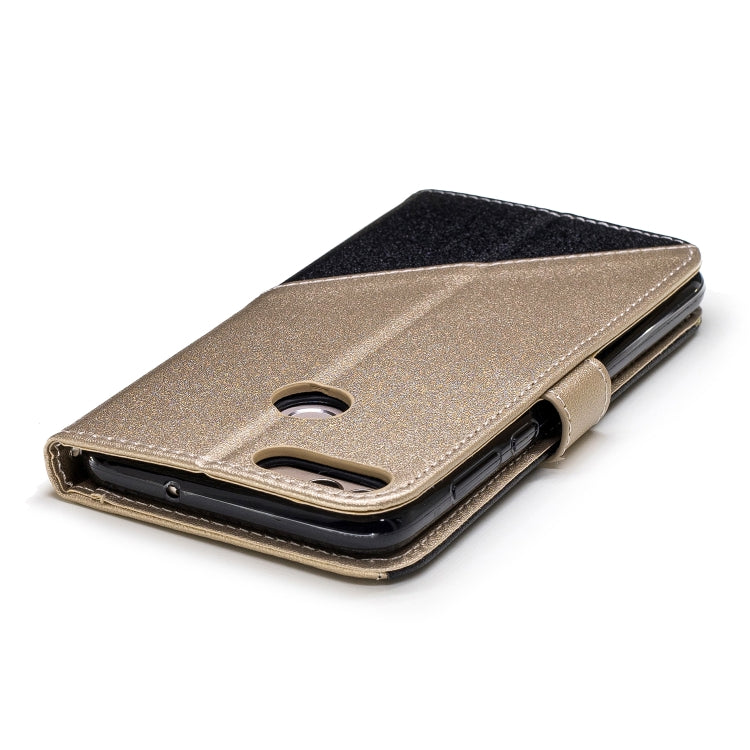 For Huawei Lmagine 7S Matching Color Frosted Texture Horizontal Flip PU Leather Case with Holder & Card Slots & Lanyard