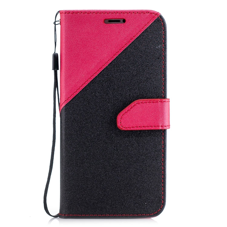 For Huawei Lmagine 7S Matching Color Frosted Texture Horizontal Flip PU Leather Case with Holder & Card Slots & Lanyard