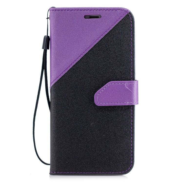 For Huawei Lmagine 7S Matching Color Frosted Texture Horizontal Flip PU Leather Case with Holder & Card Slots & Lanyard