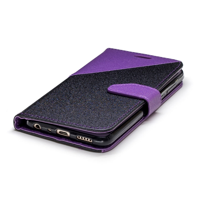 For Huawei Lmagine 7S Matching Color Frosted Texture Horizontal Flip PU Leather Case with Holder & Card Slots & Lanyard