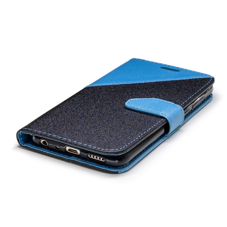 For Huawei Lmagine 7S Matching Color Frosted Texture Horizontal Flip PU Leather Case with Holder & Card Slots & Lanyard