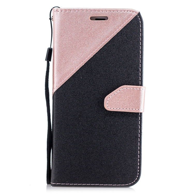 For Huawei Lmagine 7S Matching Color Frosted Texture Horizontal Flip PU Leather Case with Holder & Card Slots & Lanyard