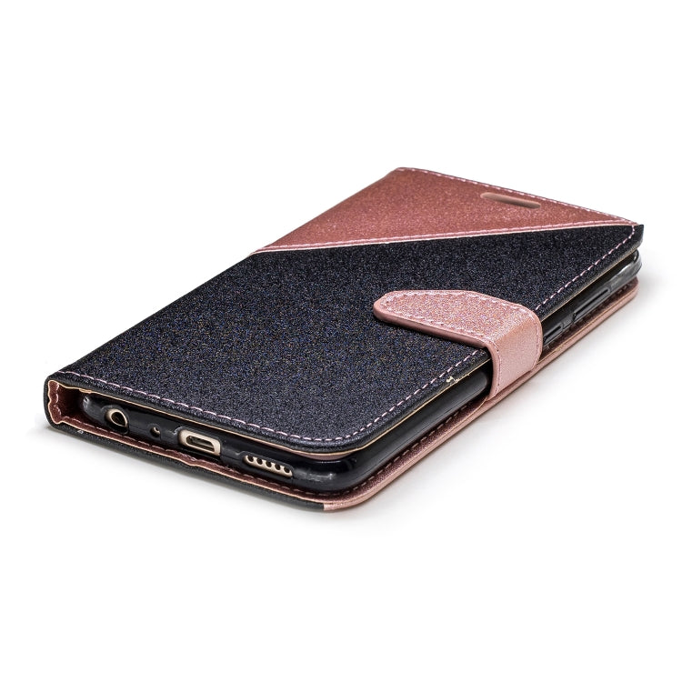 For Huawei Lmagine 7S Matching Color Frosted Texture Horizontal Flip PU Leather Case with Holder & Card Slots & Lanyard