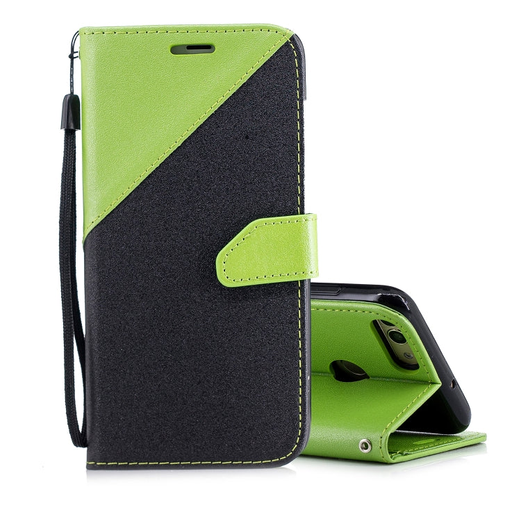 For Huawei Lmagine 7S Matching Color Frosted Texture Horizontal Flip PU Leather Case with Holder & Card Slots & Lanyard