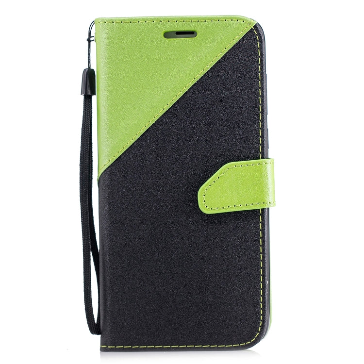 For Huawei Lmagine 7S Matching Color Frosted Texture Horizontal Flip PU Leather Case with Holder & Card Slots & Lanyard