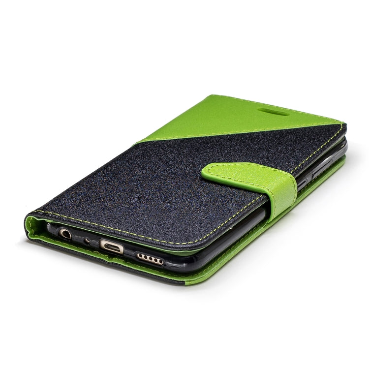 For Huawei Lmagine 7S Matching Color Frosted Texture Horizontal Flip PU Leather Case with Holder & Card Slots & Lanyard