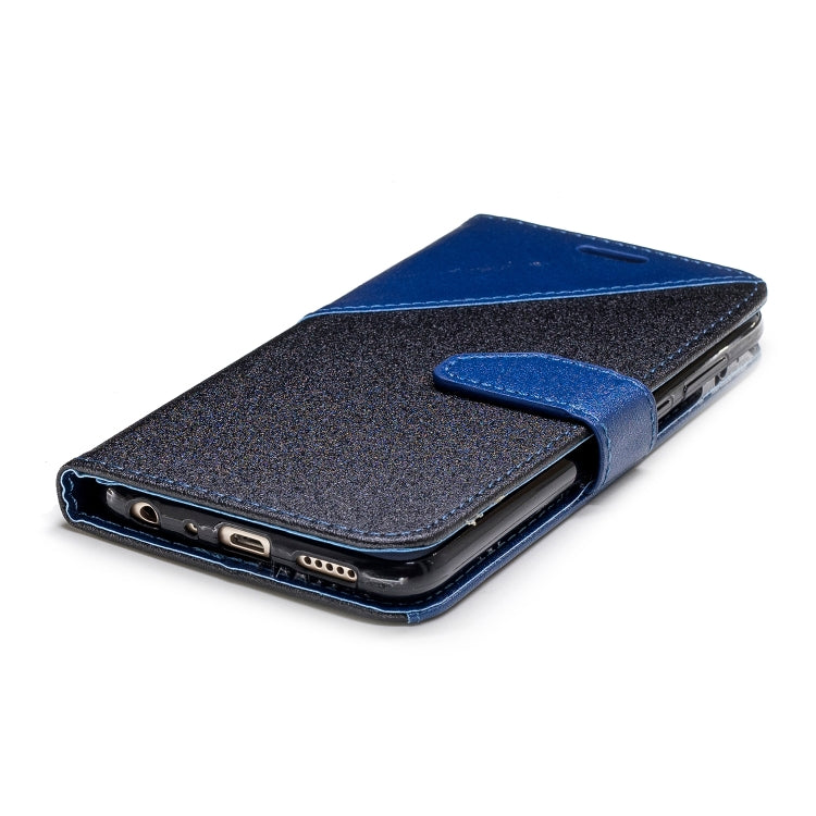 For Huawei Lmagine 7S Matching Color Frosted Texture Horizontal Flip PU Leather Case with Holder & Card Slots & Lanyard